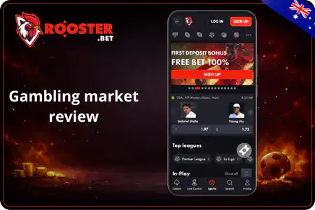 Rooster bet Casino Gambling market review